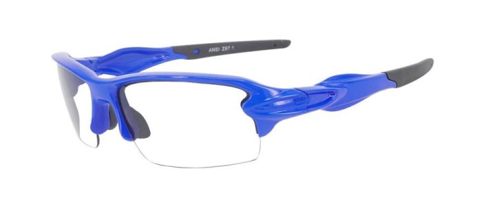 SS713 Blue Prescription Safety Glasses from Rx Safety Glasses Canada