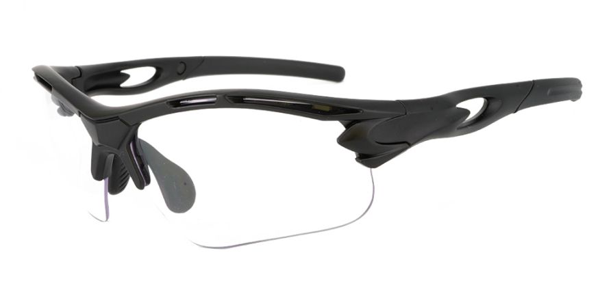 Q52 Black Prescription Safety Glasses from Rx Safety Glasses Canada