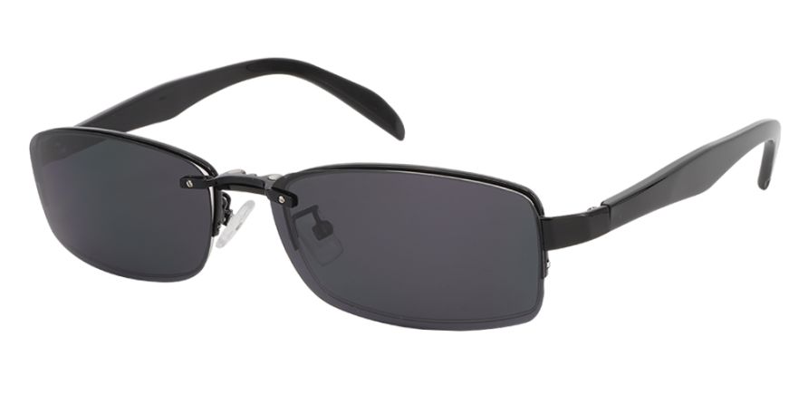 S9008 Black Clip-On Sunglasses